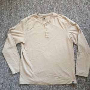 The North Face Men Copperwood Henley Dune Beige L